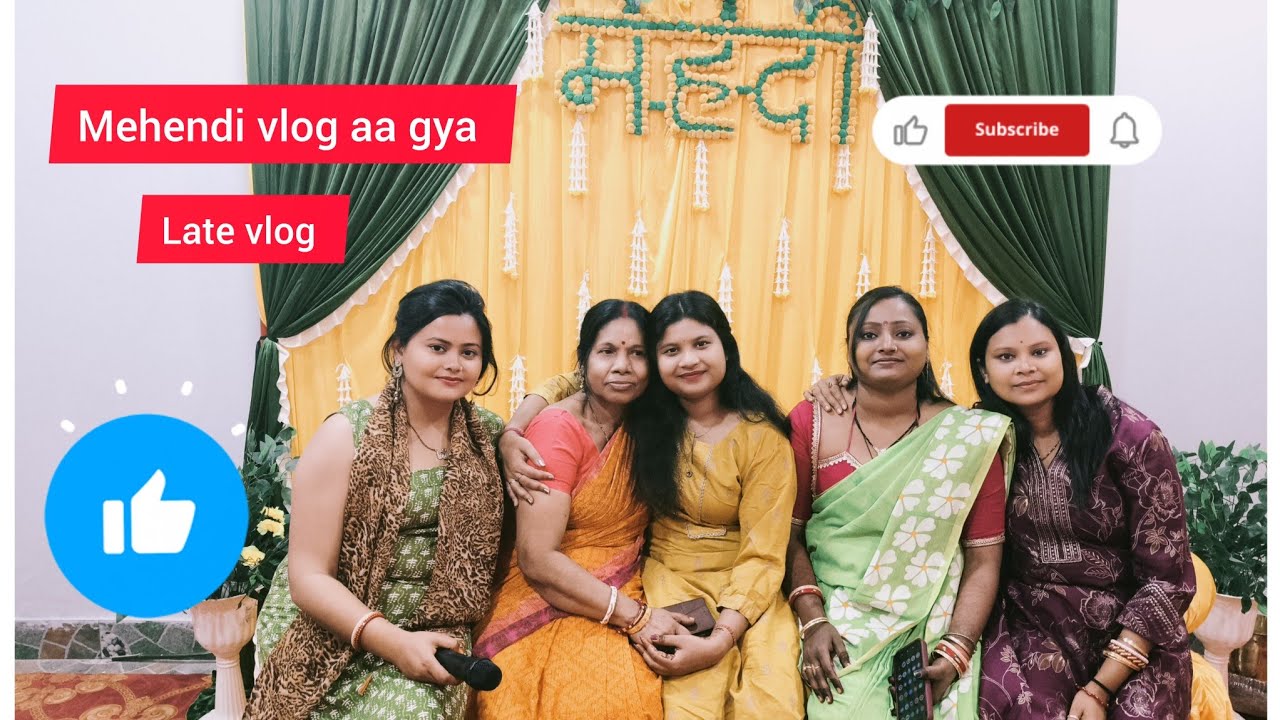 Mehendi wala din hum sub milke ghumne nikla gye or khub masti kiye #likeandsubscribe #support #vlog