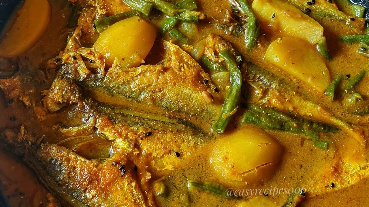 Sardine Fish Curry | Sardine Fish Jhol Recipe | Sardine Fish Recipe | Bengali Recipes | Easy Recipes