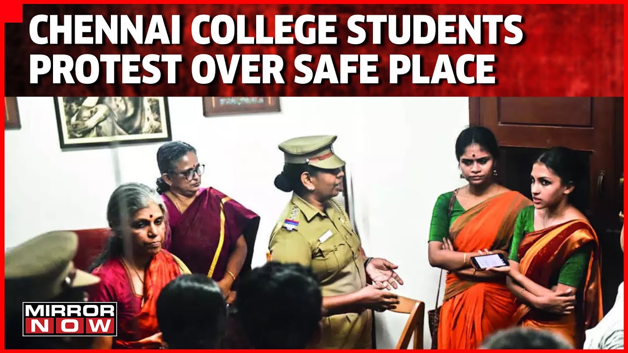 Chennai College Students Protest For Safe Place For Women, Demand Action Against 4 Faculty Members