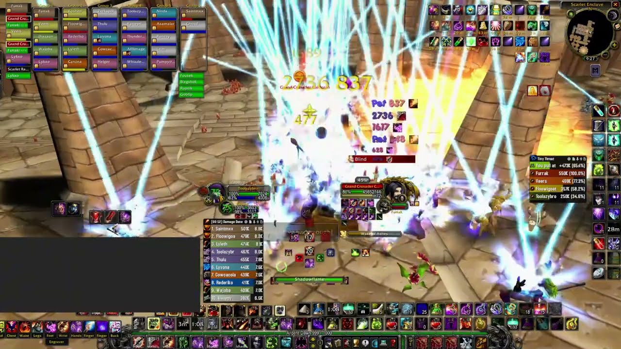 Grand Crusader Caldoran Endboss Affliction Warlock Scarlet Enclave SoD WoW Classic