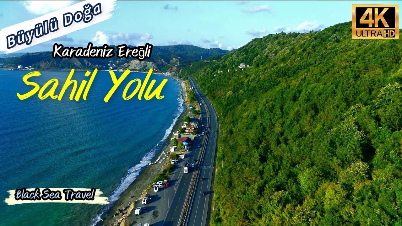 Karadeniz Ereğli Sahil Yolu ve Ereğli Plajlar Bölgesi