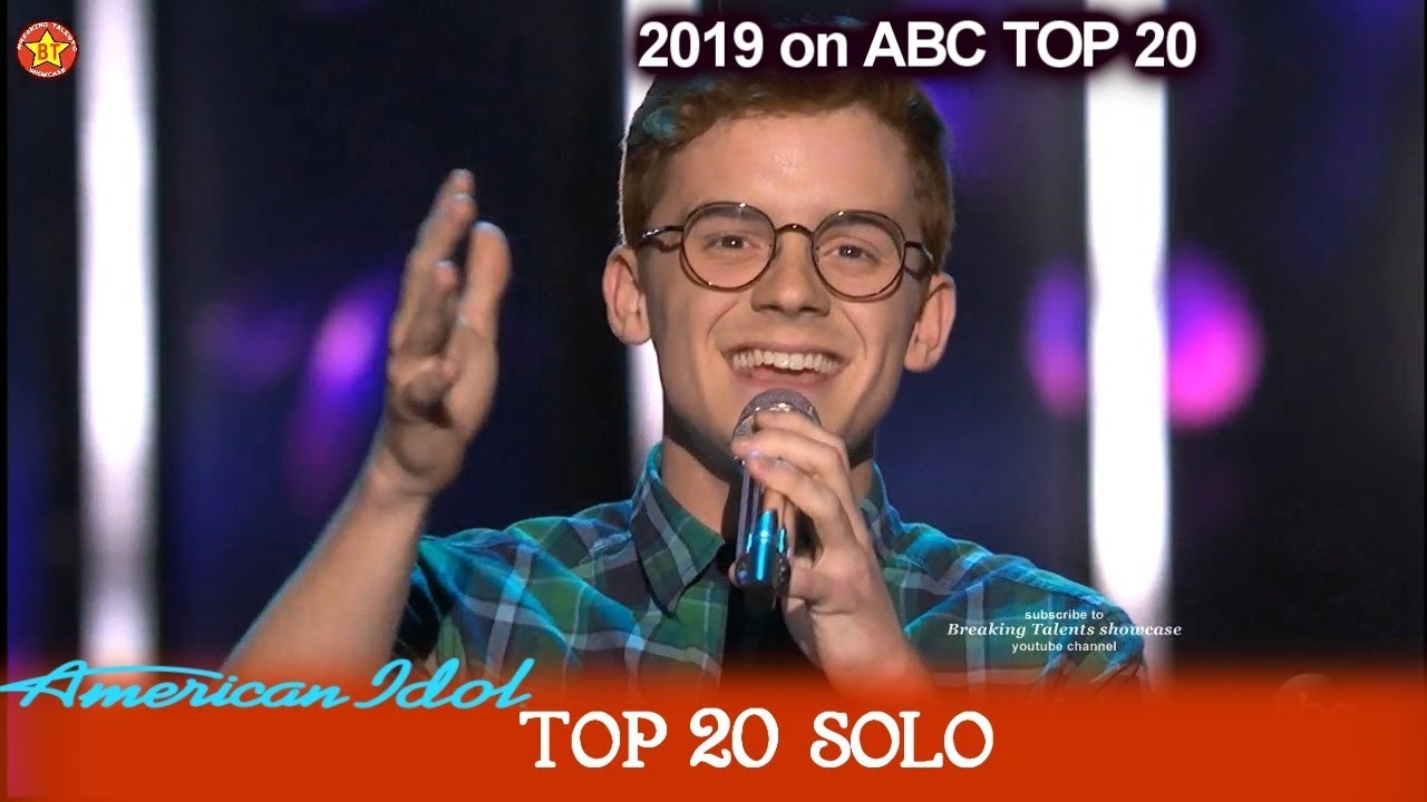 Walker Burroughs &ldquo;How Deep Is Your Love&rdquo; He Blows Them Away | American Idol 2019 TOP 20 Solo