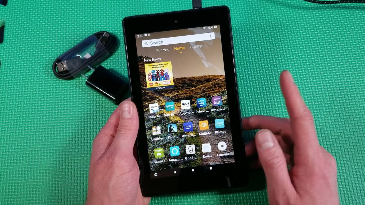 Amazon Fire 7 unboxing