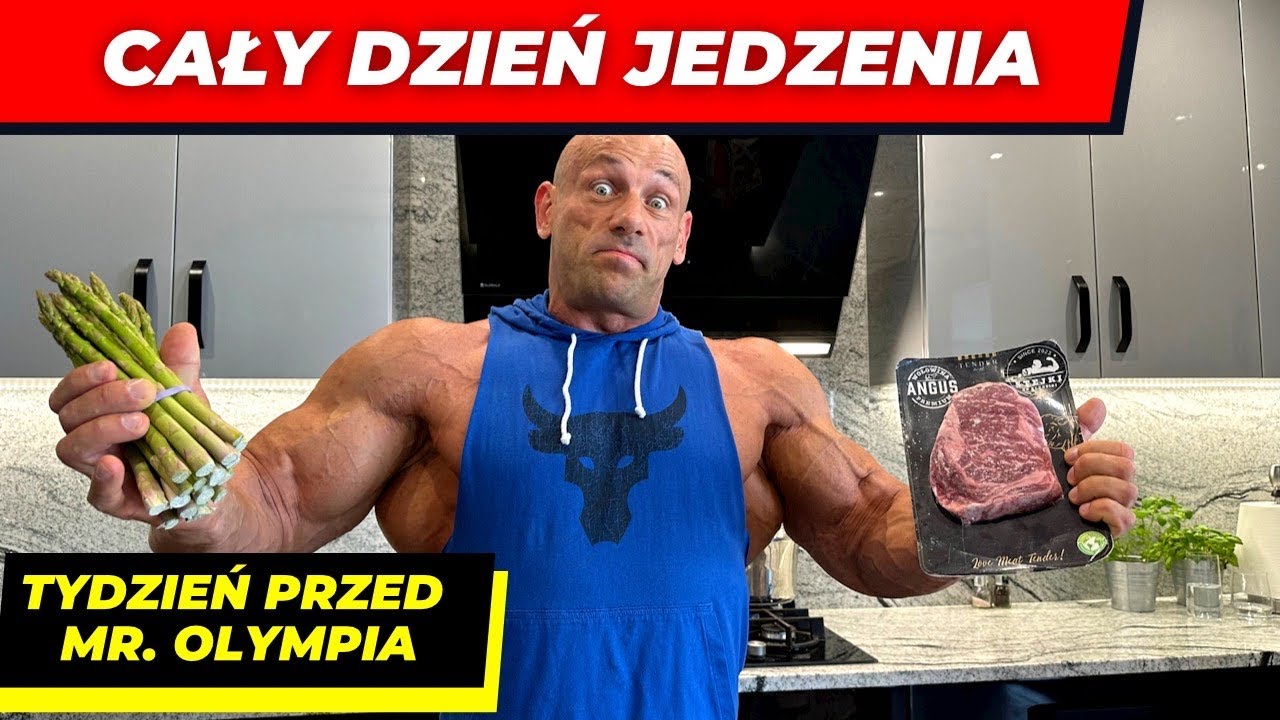 Jaka moja dieta tydzień przed zawodami MR.Olympia