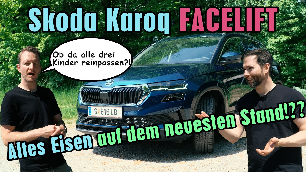 Ist der NEUE Skoda Karoq (2022) sein Geld wert?! (4K UHD) | Cars & Cakes