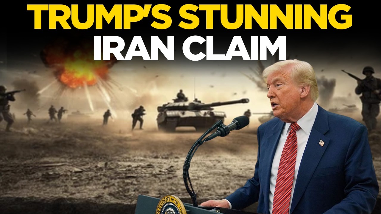 TRUMP IRAN BRIEFING LIVE | President Trump Announces 'Wiping Out' Iranian Military Capability