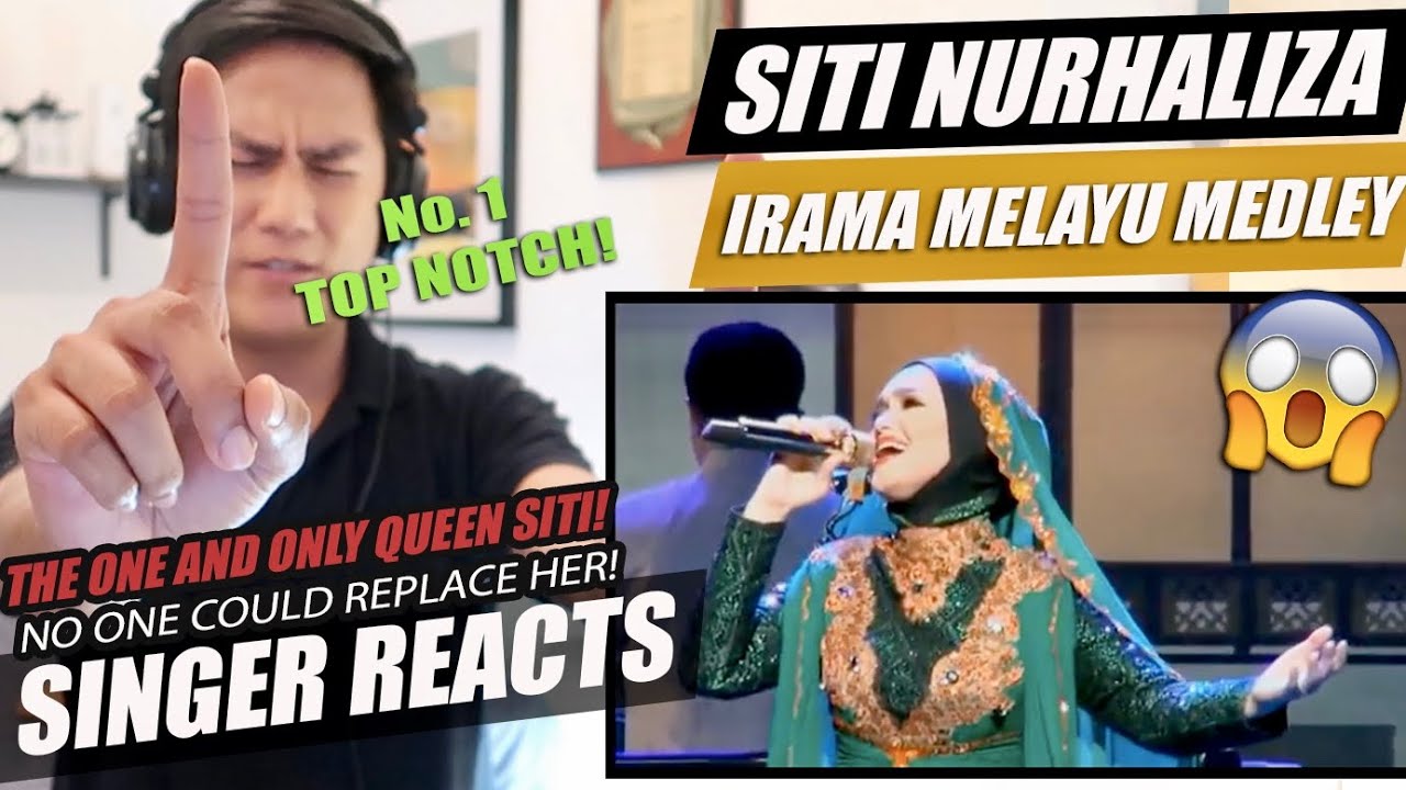 Siti Nurhaliza - Patah Hati, Janji & Kau Pergi Tanpa Pesan | SINGER REACTION