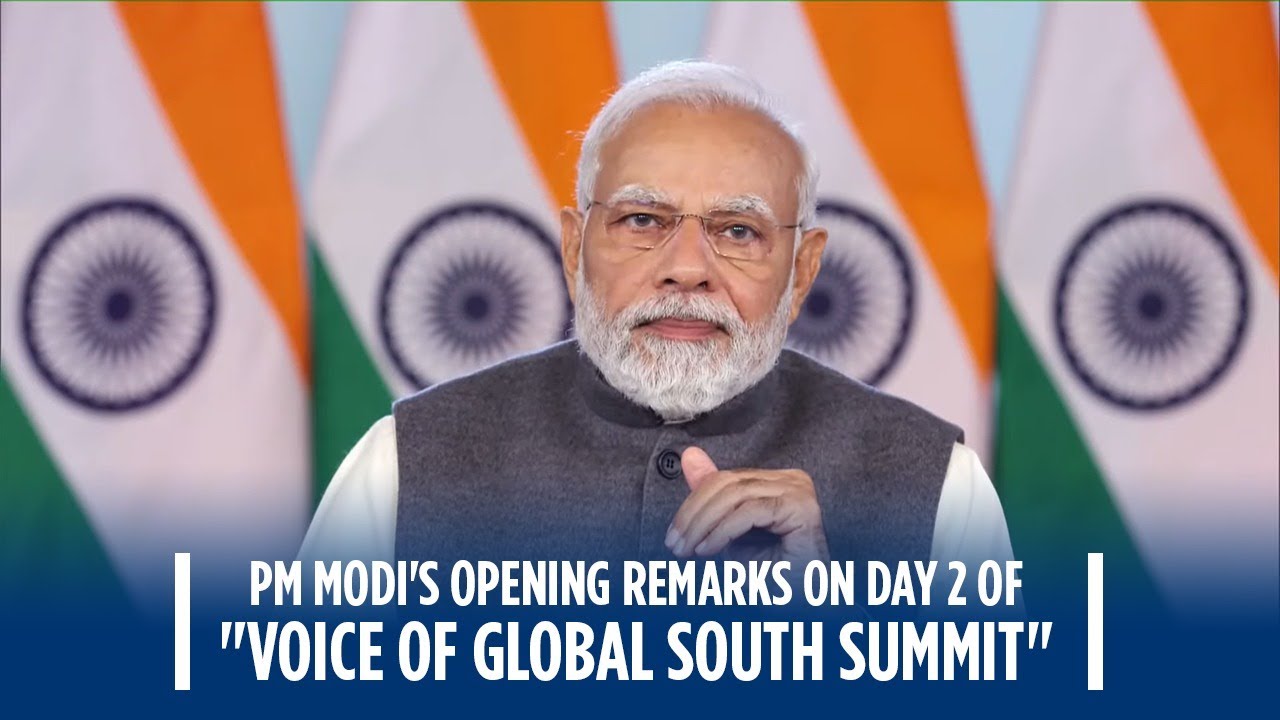 PM Modi's opening remarks on day 2 of 