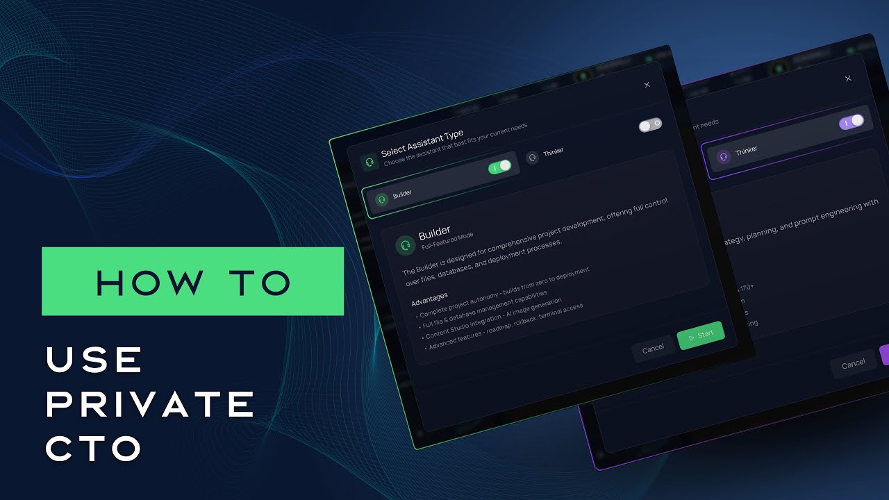 Private CTO: Voice-Controlled Development on biela.dev