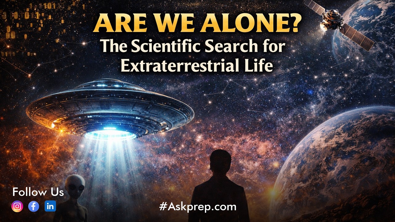 Are We Alone? The Scientific Search for Extraterrestrial Life ll Askprep