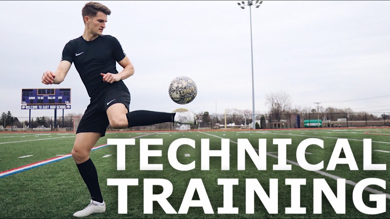 Full Individual Technical Training Session | Technical Drills and Aztec Match Ball Play Test