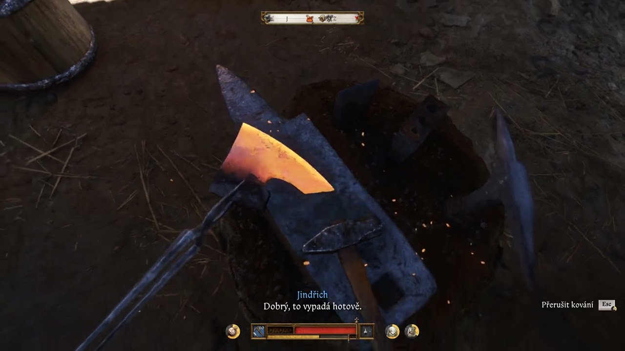 Kingdom Come: Deliverance II, Návod na kování, manuál kováře