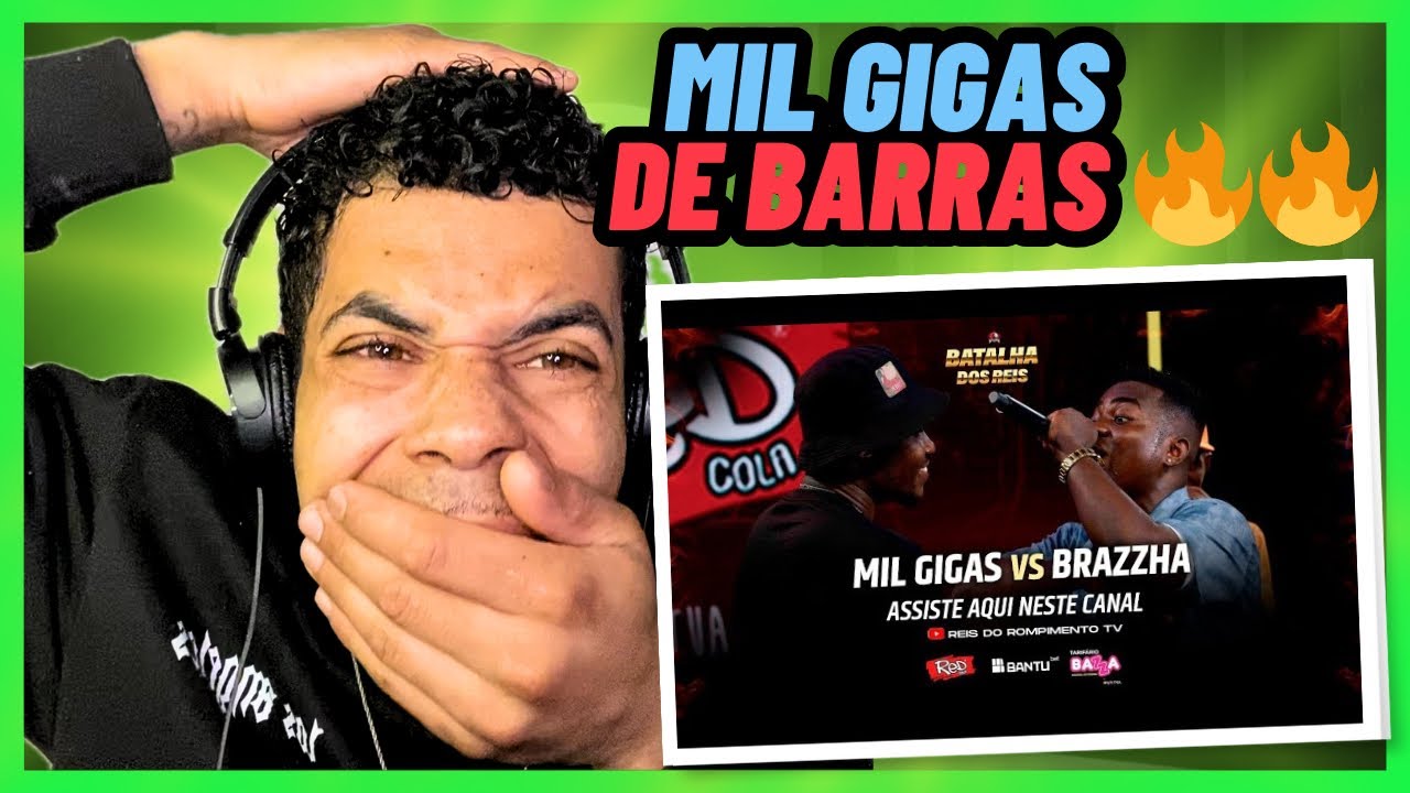 Brasileiro Reage a RRPL - MIL GIGAS vs BRAZZAH | GUERRA DO TRONO #REACT