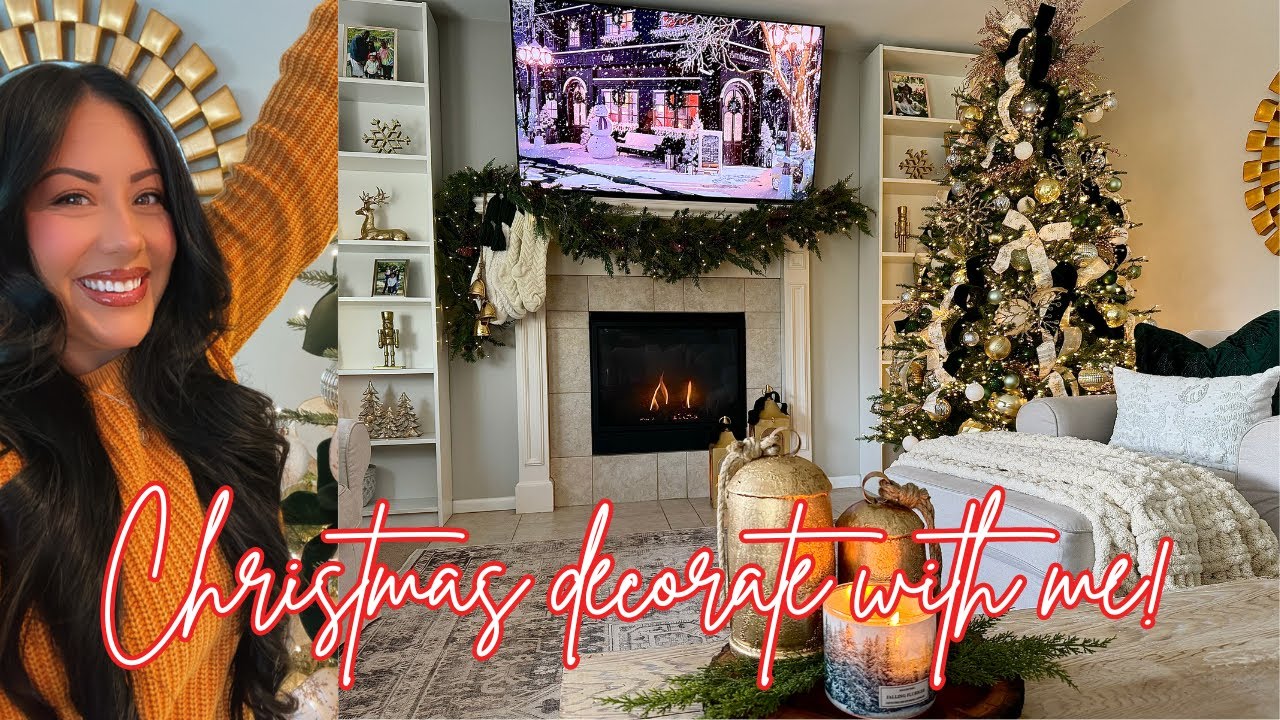 🎄2023 CHRISTMAS DECORATE WITH ME | CHRISTMAS DECORATIONS 2023 | CHRISTMAS DECOR IDEAS