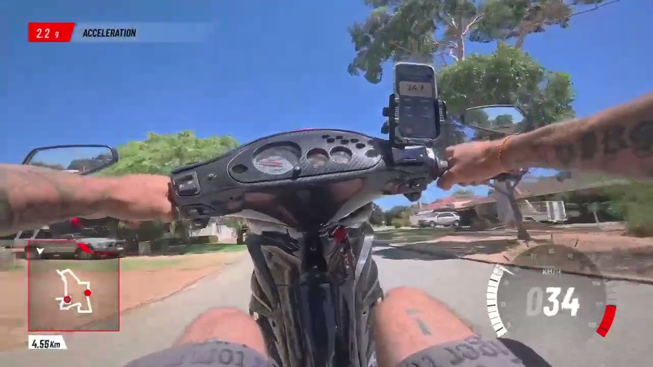 Insane Gilera Runner 0-100kmh Speed Test Run 😍💨 