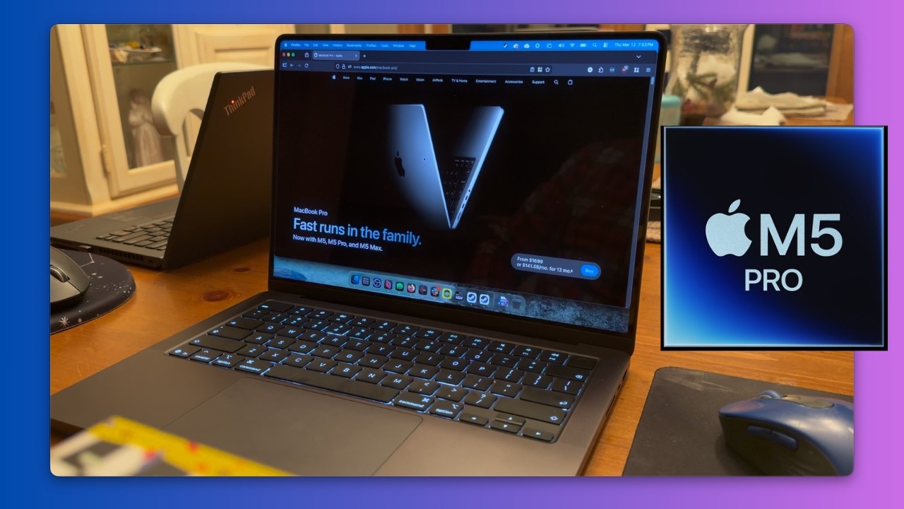 MacBook Pro M5 Pro — 16-ядерный графический процессор — первые впечатления и игровая производител...