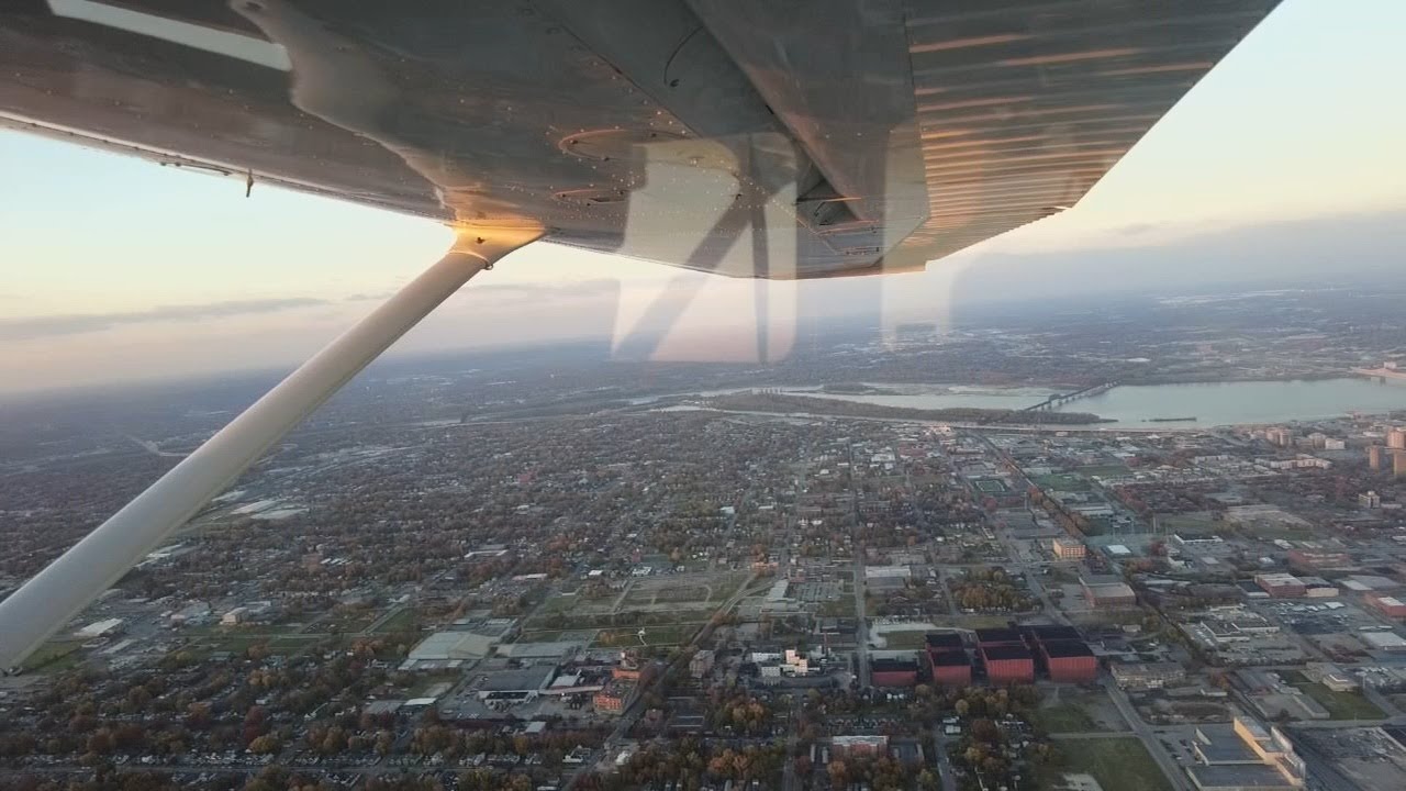 Aerial footage reveals widespread devastation from UPS plane crash near Louisville airport