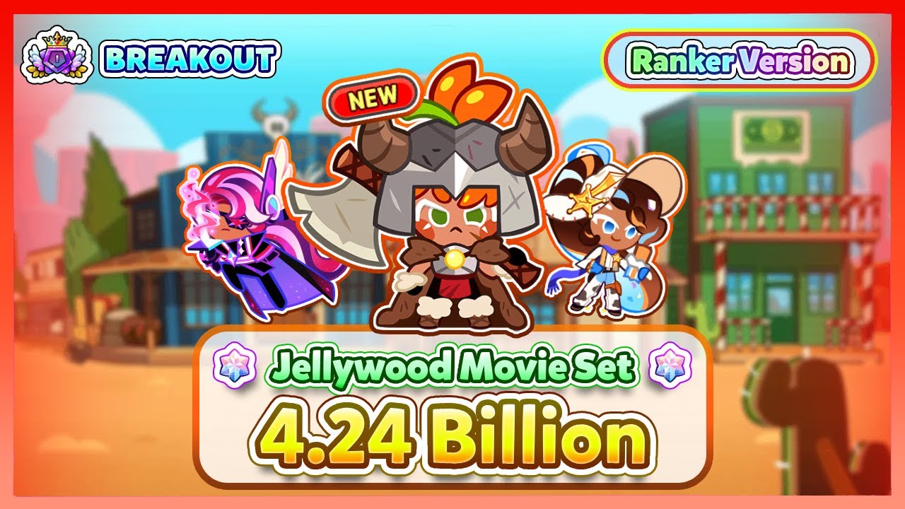 [Breakout] Jellywood Movie Set | Combi Update & FullRun | 4.244B