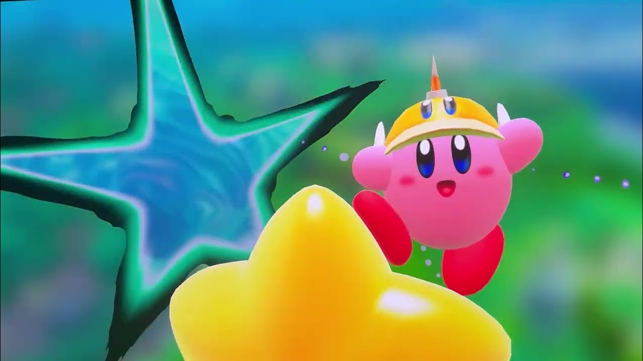 Completing all Treasure Roads in Grass Plains of Kirby and the Forgotten Land