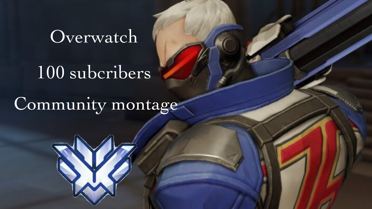 Overwatch 100 subscriber montage| community montage