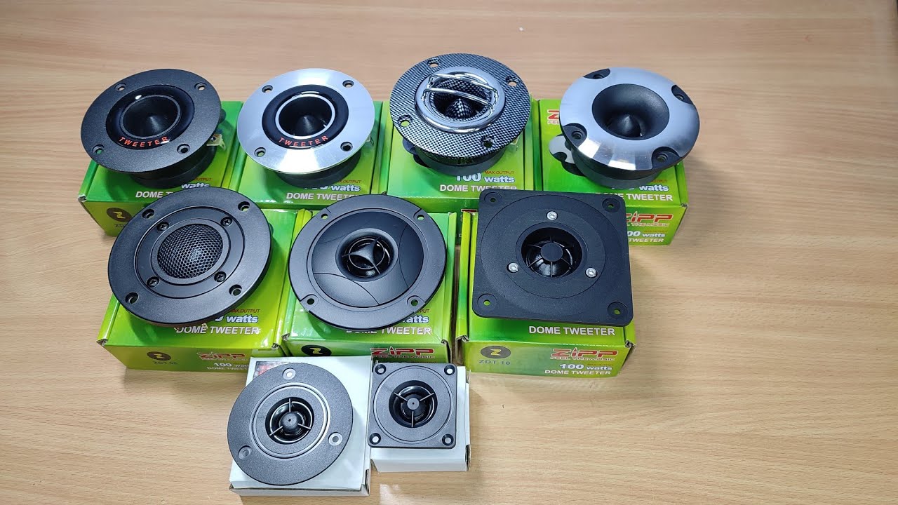 Zipp Dome Tweeter | All Models Details | Unboxing Details 🔥