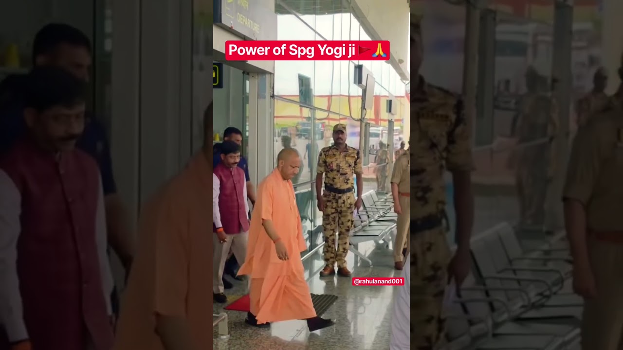 Power of Spg CM Yogi ji 🚩#shorts #yt #cmyogi