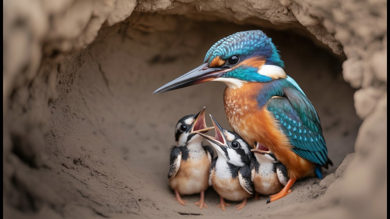Colorful Hunter White Breasted Kingfisher Wildlife Story
