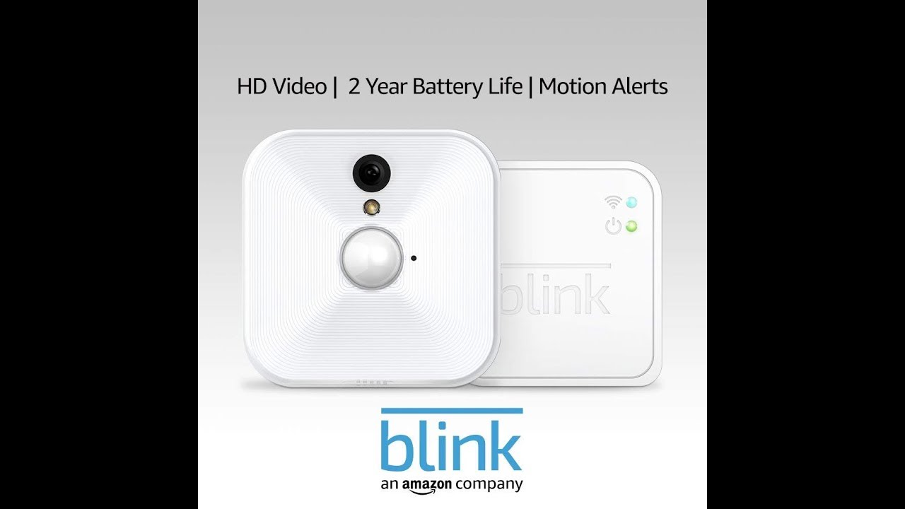 Blink Indoor Home Security Camera System with Motion Detection, HD Video, Cloud Storage Included