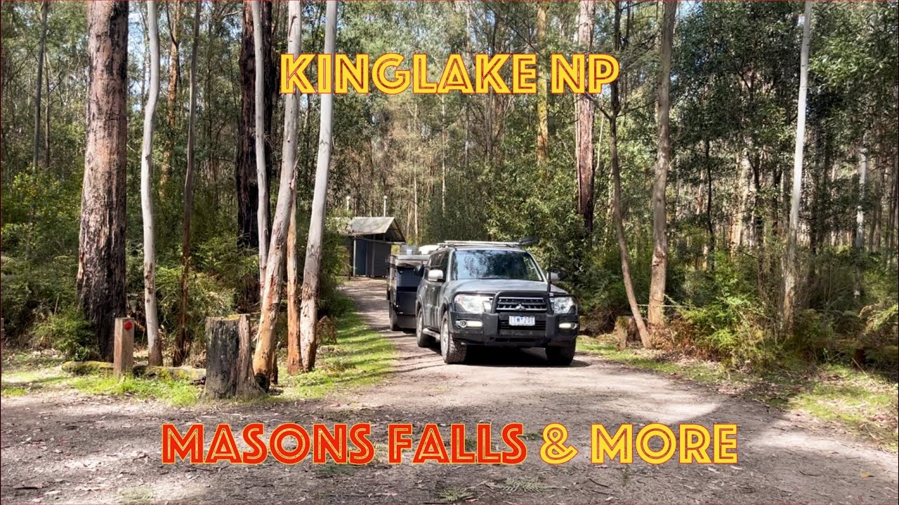 Marvellous Masons Falls. Camping at Kinglake.