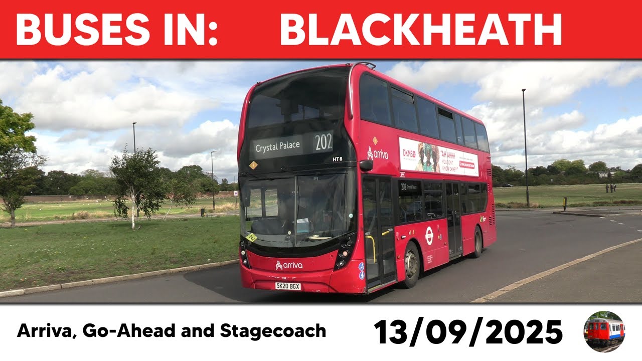 London buses in Blackheath 13/09/2025