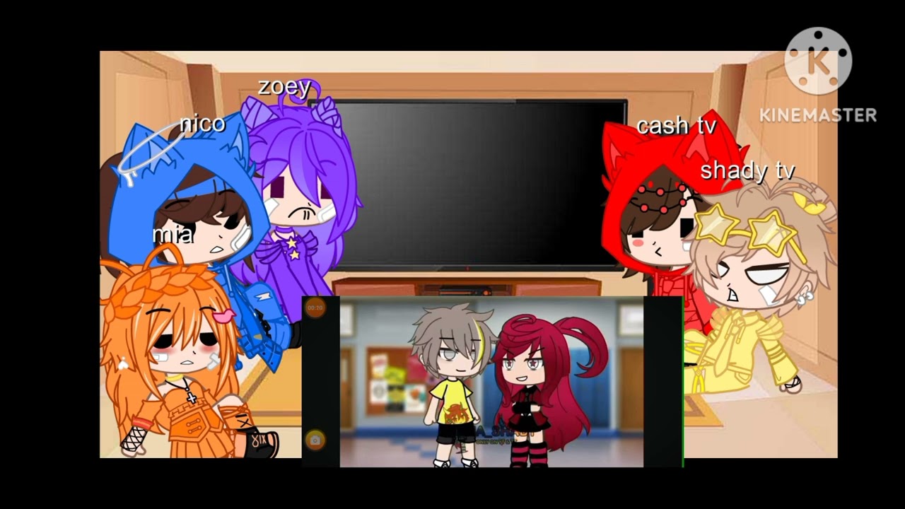 cash and nico react to? ( funny/ love/ bl/ my au👹) part 4 last part