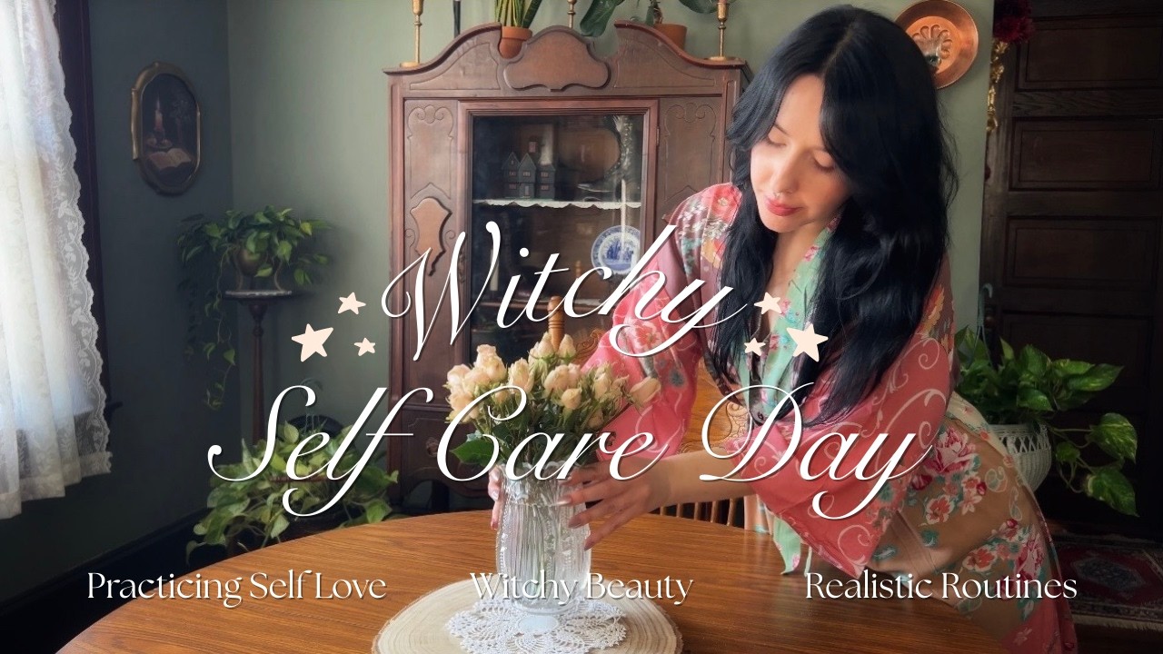 A Witch’s February🌹🫧  Recipes for Self Love,  Holistic Beauty & Candlelit Showers