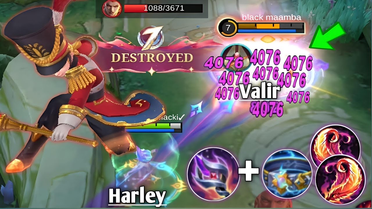 Thank you Moontoon For Releasing The New Meta Build For Harley😱