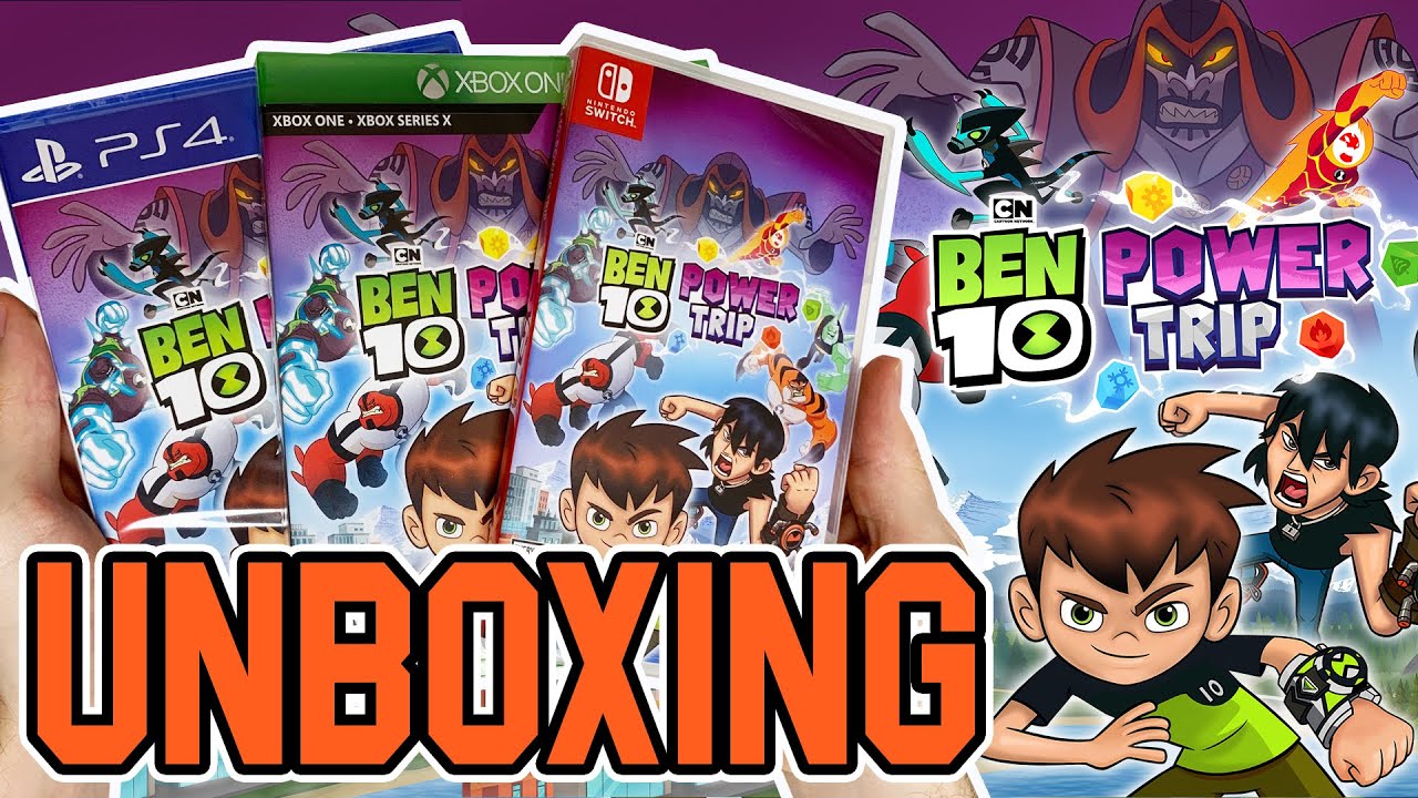 Распаковка Ben 10 Power Trip (PS4/Xbox One/Switch)