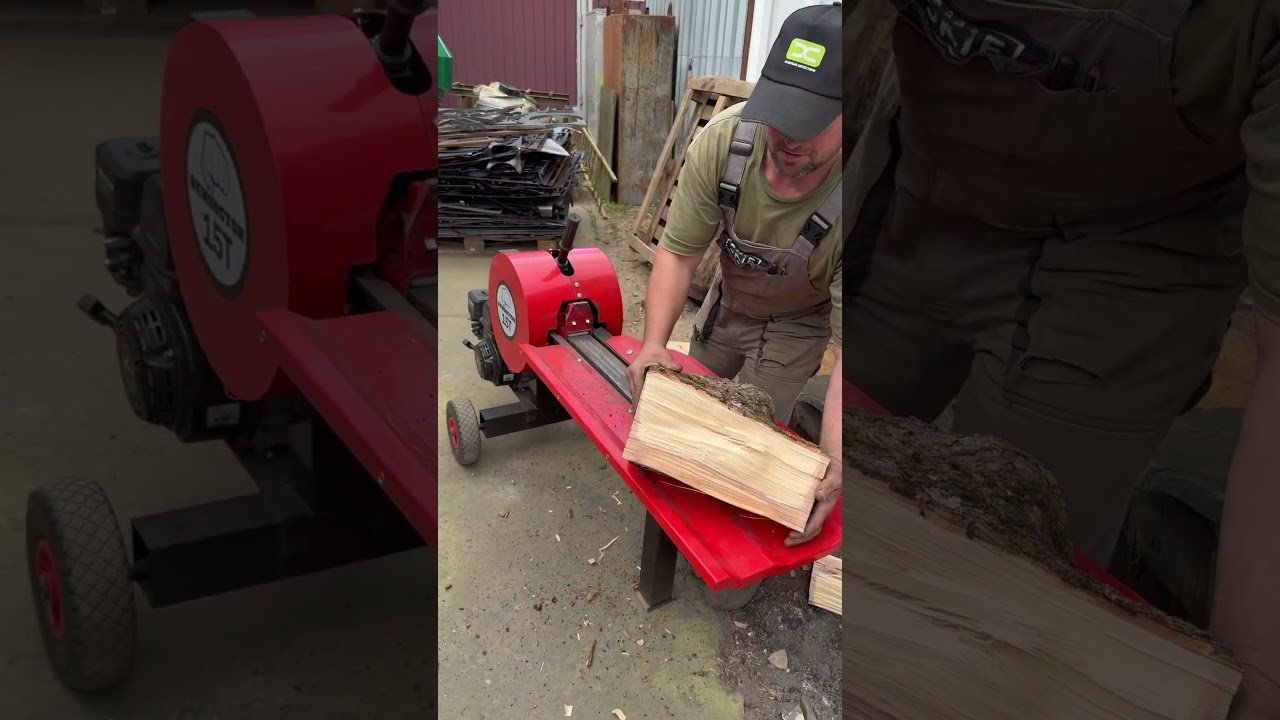 Rack Log Splitter Skif &ndash; Power and Precision for Easy Wood Splitting #logsplitter #wirliebenholz