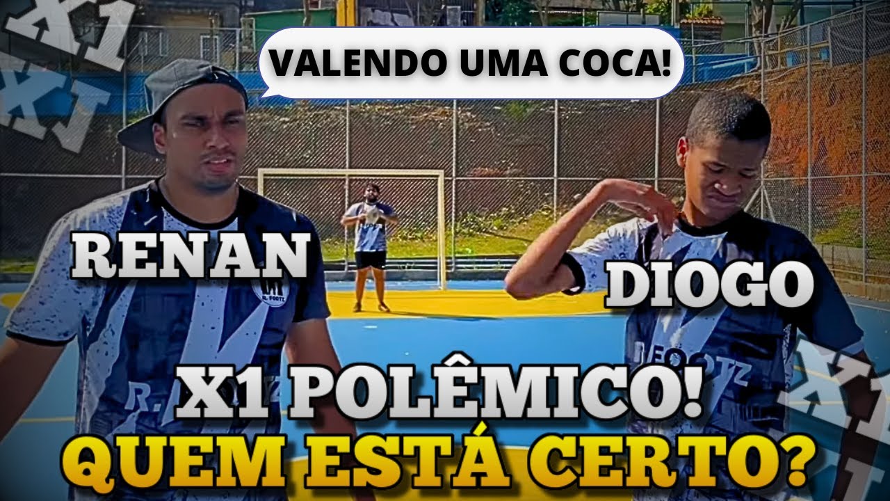 X1 POLÊMICO - RENAN vs DIOGO - Quem está certo ?