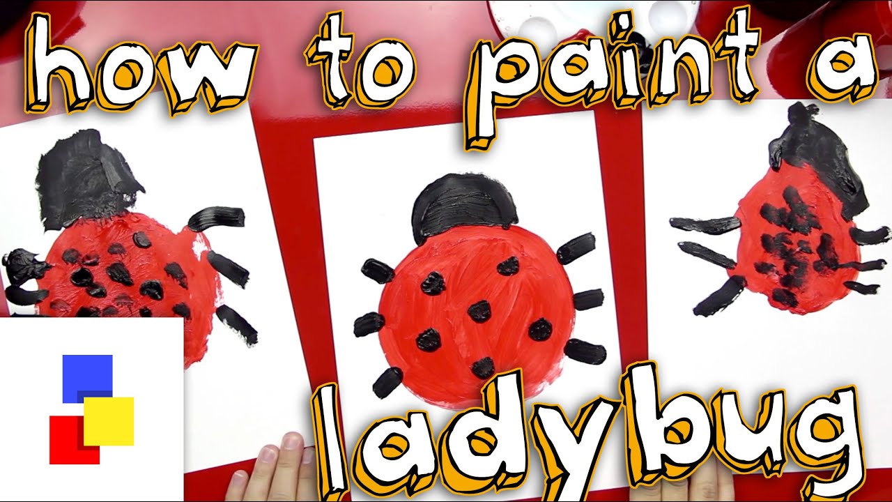 How To Paint A Ladybug