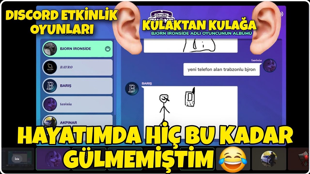 FUL EKİP DISCORD ETKİNLİK OYUNU OYNADIK - HAYATIMDA BÖYLE EĞLENDİĞİMİ HATIRLAMIYORUM 😂 #discord