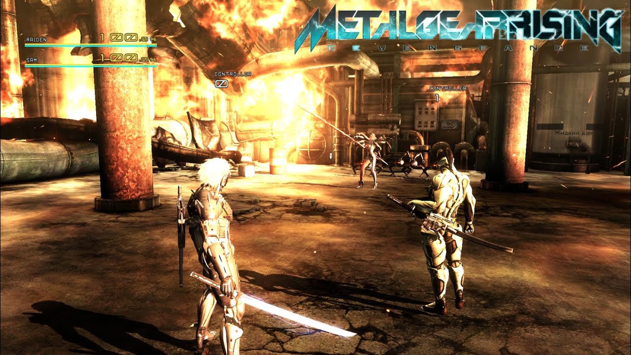 MGR Multiplayer Playthrough: R-01 [Very Hard]