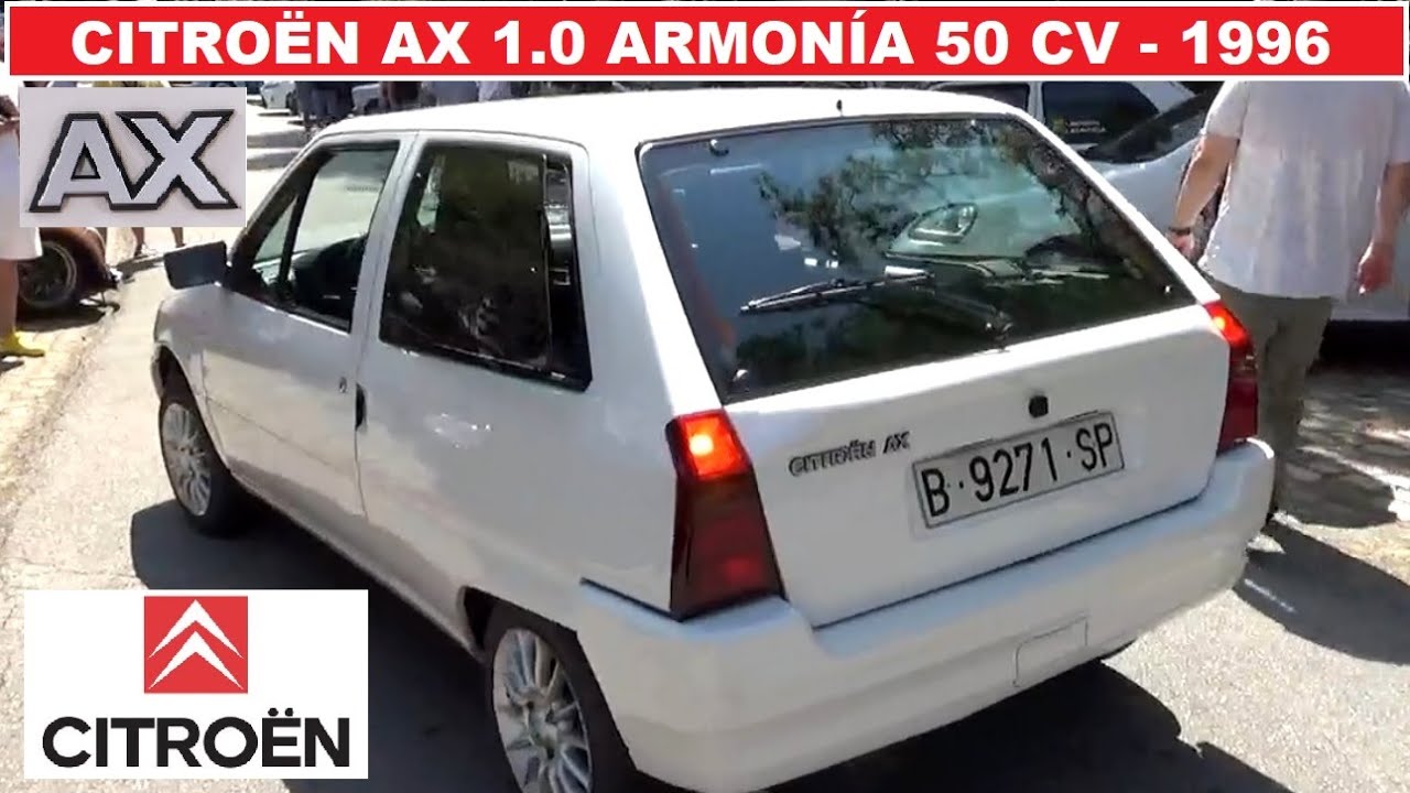 ⛽Citroen AX 1.0 Armonía 1996. El utilitario low cost de los 80 y 90. #citroenax