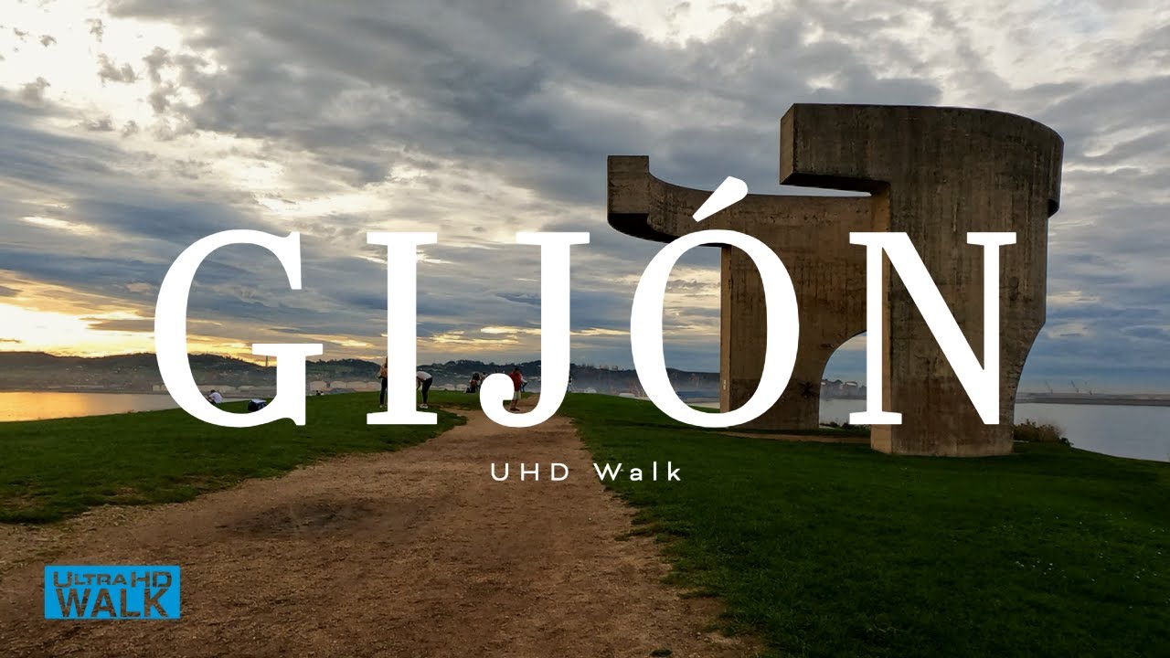 Cimavilla Gijón Walk in 4K Ultra High Definition