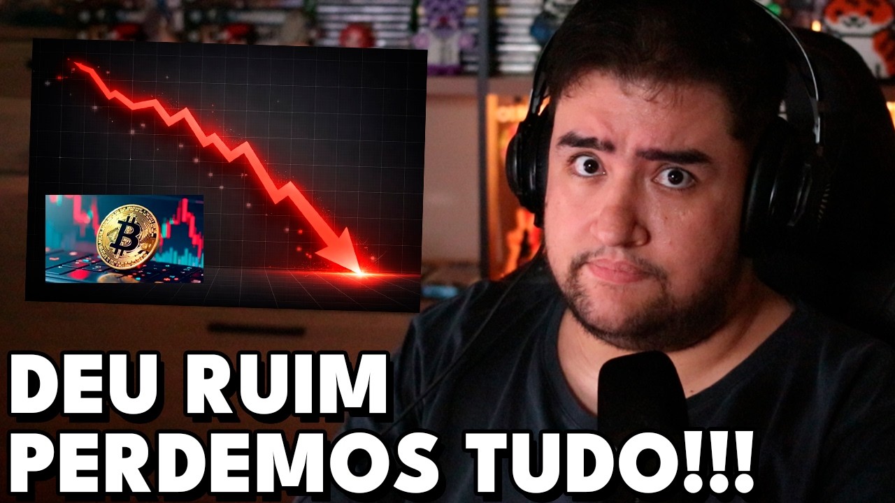 PERDI TODO MEU DINHEIRO EM BITCOIN? O QUE ESTÁ ACONTECENDO COM O BTC