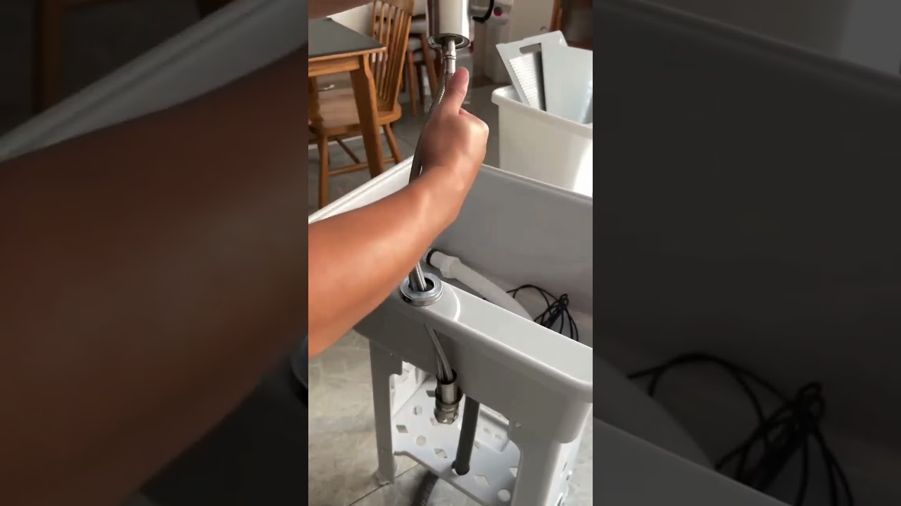 Freestanding Plastic Outdoor Sink(2)