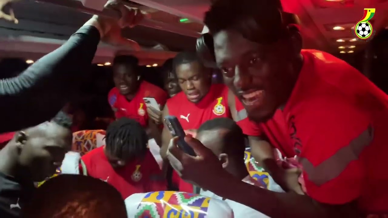 ENERGY INSIDE  THE TEAM BUS
