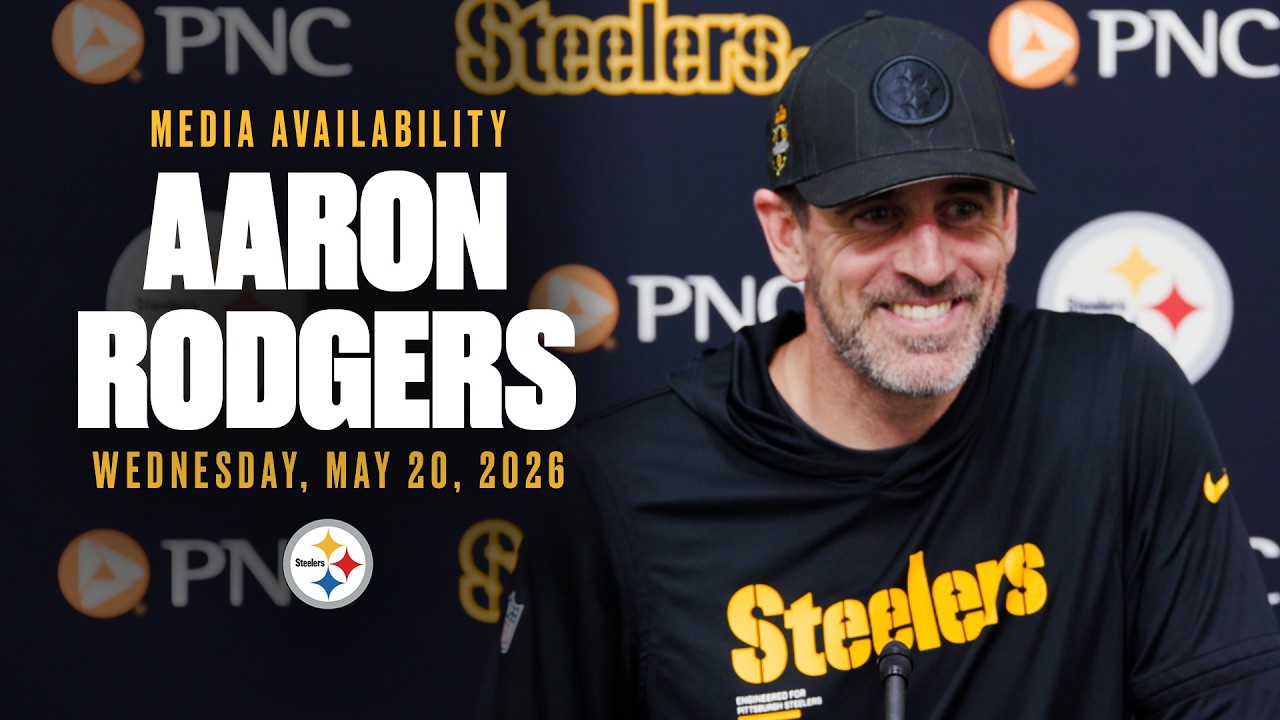 Aaron Rodgers on returning to Steelers, his future, Coach McCarthy (May 20) | Pittsburgh Steelers