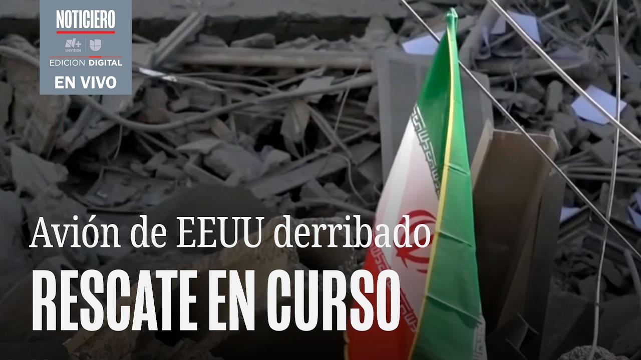 EEUU responde tras avi&oacute;n derribado | Edicion Digital 3 de abril de 2026