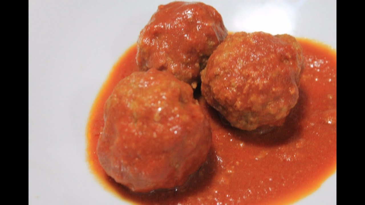 POLPETTE AL SUGO LIGHT