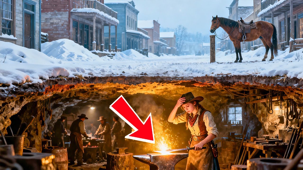 They Said a Woman Can't Be a Blacksmith — She Vanished and Built an Underground Forge