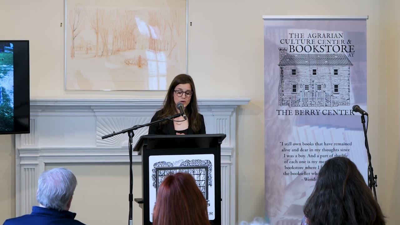 Gracy Olmstead - The Berry Center Agrarian Voices Lecture Series 2025