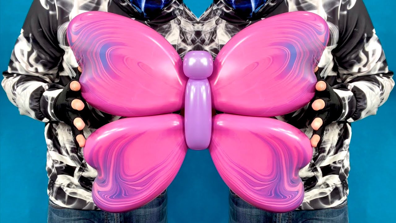 Butterfly Balloon Decorations! Tutorial | How To | Balloon Distortion Lesson | Decoration Ideas